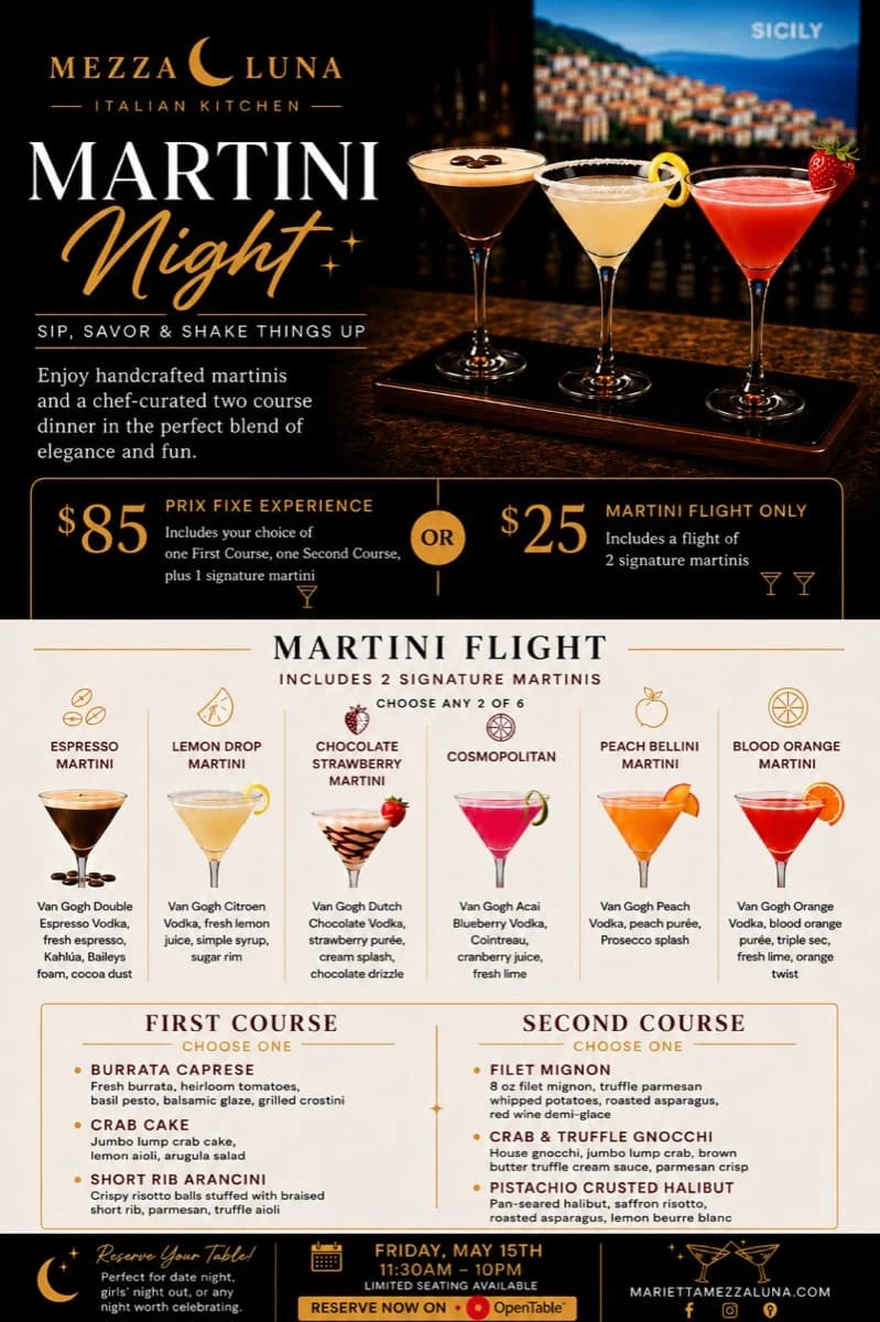 Martini Night